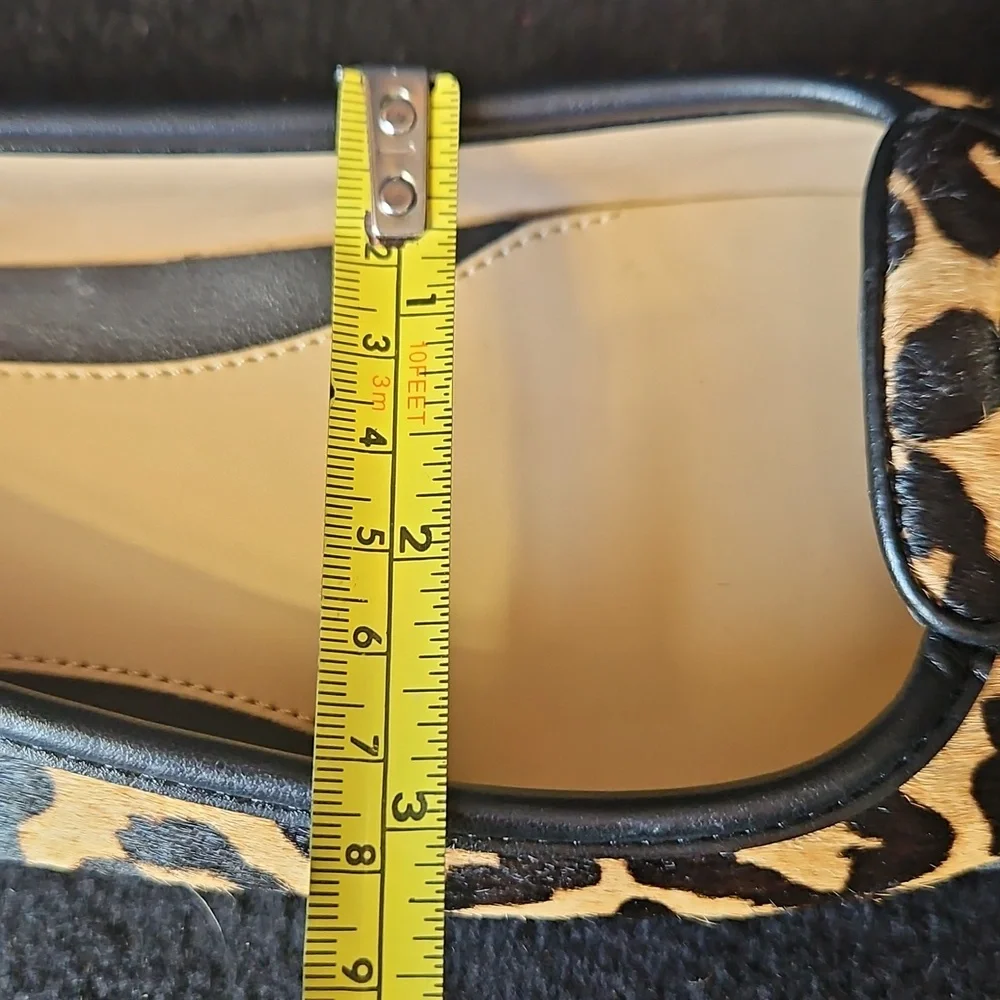 Michael Kors Leopard Calf Hair Flats New - Picture 8 of 8